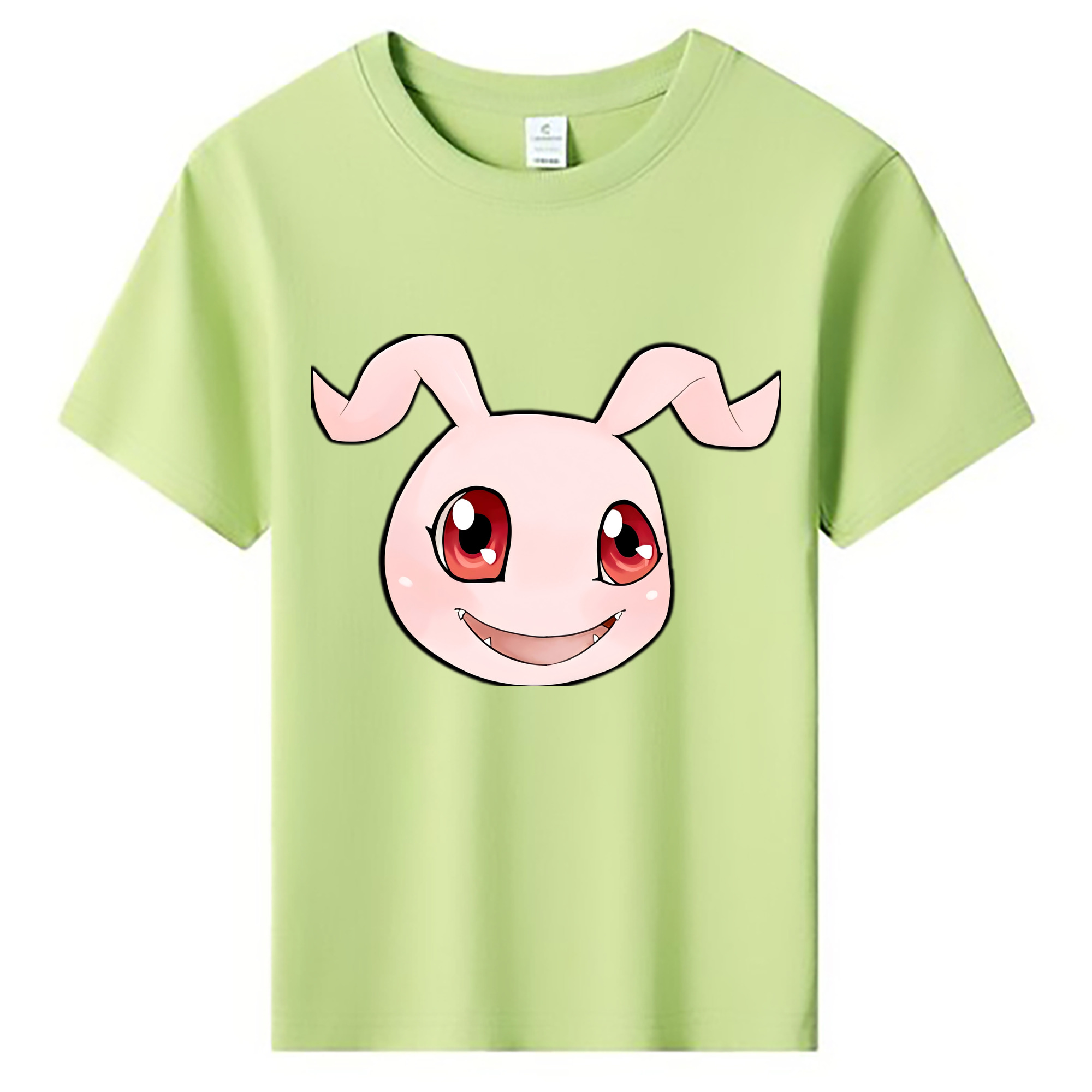 （画像用） Digimon デジタルモンスター/デジモン 綿100％キッズTシャツ（フロントプリント）